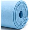 Penbinmall Tessuto in feltro fai da te, 40 cm x 250 cm, spessore 3 mm, in tinta unita, tessuto in feltro al metro, per auto, mercatini di Natale e progetti giganti, colore azzurro