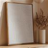 DekoArte - Quadri moderni soggiorno in rilievo HALO 60x90 cm - Quadri con cornice colore legno incluso