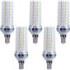 Generic E12 LED Lampadina 20W, AC85-265V, 20W equivalente a 200W alogeno, 5pcs lampadine LED, 2000LM, Angolo di Fascio 360 ° per Illuminazione Domestica(Natural White 4000k)