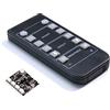 BrickBling Telecomando e modulo di telecomando per illuminazione DIY-MOC, set di telecomando compatibile con Lego e altri grandi mattoncini Led set di luci