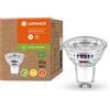 LEDVANCE Lampada a Risparmio Energetico, Riflettore Par16, Gu10, Bianco Caldo, 3000K, 2,1 Watt, Sostituisce La Lampadina da 50W, Efficiente E a Risparmio Energetico, Confezione da 6