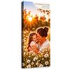 PrintedGift Tela Personalizzata con Foto su Cotone 340 g/m² - MISURA: 60 x 120 cm | Foto su Tela con Telaio in Legno di Abete MASSICCIO, SPESSO 2 cm, Quadro Personalizzato Con Gancio Appendimuro Compreso