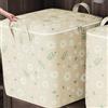 Generic Grande borsa per riporre vestiti con cerniera e manici, organizzatore pieghevole per trapunte per biancheria da letto, coperte e uso in guardaroba
