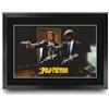 HWC Trading Pulp Fiction Scene 1 Regali Stampati Autografo Firmato Immagine Per Gli Appassionati Di Memorabilia Di Film - A3 Incorniciato