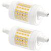 Akynite 78mm 15W Dimmerabile 1500LM, Luce Naturale 4000K, Equivalente a Lampada Alogena 120W-150W, AC 220-240V, Set di 2 Lampade LED per Illuminazione Interna
