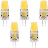 Generic G4 Lampadina A LED 7W, AC/DC12V, 70W Lampadina Alogena Equivalente, G4 Bi Pin Lampadine di Base per Lampadario Illuminazione Domestica Non Dimmabile(Bianco Naturale)