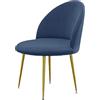 ABZDUNG Velluto Coprisedie con Schienale 1/2/4/6 Pezzi Copripoltrona Elasticizzato Ufficio Coprisedia con Braccioli Fodera per Sedia Poltroncina Sala Pranzo Bianco Velluto Cucina Copertura Sedie(Medium,1PCS)