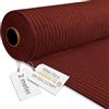 DreamRoots Tessuto Velluto a Coste al Metro, Fired Brick, 2 m | Stoffa velluto per tappezzeria, scampoli velluto al metro, 380 g/m², 140 cm, divani, cuscini, arredo