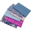 aufodara 6 Pezzi 50 x 80 cm Tessuto Artigianale Tessuti Tessuto Cotone Grande Stoffa Patchwork Cucito Creativo Stoffe a Metro Materiali per Hobby Creativi Fatto a Mano (Colorato 02#)
