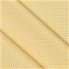 Mondo Tessuti - Tessuto Cotone a Quadretti in Diverse Misure PURO COTONE 100% TESSITO NON STAMPATO ALTEZZA 150CM - Al metro (Quadro Piccolo, Giallo)