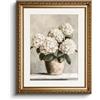 Huarcey Quadro in tela con cornice dorata, piccolo quadro vintage per soggiorno, camera da letto, bagno, cucina, fattoria, 33 x 40 cm