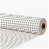 GAMUSI Tessuto al metro quadretto in cotone per cucito, patchwork, 1 m x larghezza 280 cm, grigio chiaro