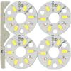 Othmro Lampadina LED COB da 3 W, 300 mA, 9-11 V, 120 lm, 4000 K, diametro 32 mm, 5 pezzi