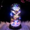 Fespcj Colorata Lamina D'oro 24k Lampada Risparmio Energetico Coppia Romantica Lampada Atmosfera Artistica Adatta Commerciali Feste Aziendali Conferenze Aziendali Vetrine Ristoranti Decorazioni (Bianco)