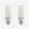 IOEDHW Lampadina LED a Mais cilindrica da 40 W, Lampadina LED a Mais ad Alta Potenza 40 W E14 E27 6500 K Luce Diurna, Angolo del Fascio di 360°, Non dimmerabile, Nessuno sfarfallio, Sorgente Luminosa