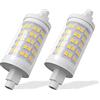 BVCL R7S LED 78mm, 10W R7S LED Lampadina 1000LM AC 220-240V Non dimmerabile Senza sfarfallio, equivalente for 100W J78 R7S lampade alogene (Color : Natural White 4000K, Size : 10W 78mm 2pcs)