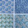 Discover Lifestyle & Fashion Fabrics Maurice Pillard Verneuil 100% Cotone Percalle 4 Pezzi Set di Scampoli Designer Fat Quarter Stoffa per Quilting, Patchwork, Cucito Creativo | 50 x 52 cm (19 x 20) (Confezione 7)