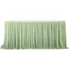 CREATCABIN Gonna Tavolo 6 Piede Gonne Tavolo Tulle Gonne Scrivania Tovaglia Esposizione Dessert Tovaglia Vont Matrimonio Nastro Adesivo Decorazioni Feste Compleanno Principessa Fotografia ProHoneydew