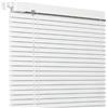 Generico Tende Veneziana Su Misura, senza foratura, Veneziane in Alluminio Lamelle da 25mm, Orizzontali Tenda per Finestre Interne Ufficio Bagno Camera da Letto(Bianco)