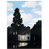 Vestin Stampa in Poster o Tela Canvas 100% QUALITà ITALIA - Magritte - Lempire des lumieres - effetto Dipinto Idea Regalo Casa quadro cucina stanza da letto soggiorno (POSTER, 60X83 CM)