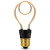 Suprema, Lampadina LED Decorativa Con Filo Di Luce LED, Luce Calda 1800K, Attacco E27, 240 Lm, Tensione 220-240V, Potenza 5W, Non Dimmerabile (60 x 129 mm)