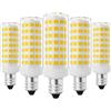 Generic E11 Lampadina LED 10W, 10W Equivalente 100W E11 Sostituzione Alogena, Confezione da 5, Angolo di Fascio A 360 ° 220-240V Dimmerabile 1000LM(Bianco Freddo)