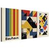 murando - Set di Quadri Moderni Fonoassorbenti Soggiorno, Nordica 180x90 | (3 pz. 60x90 cm ognuno), Quadro Moderno Fonoassorbente, Schiuma Acustica, Protegge da Rumori, Resistenti Allo Sbiadimento
