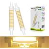 COITROZR R7s 118 mm LED Lampadina,Dimmerabile Lineare 20W Bianco Caldo 3000K 1800LM,Equivalente a 160W R7S Lampada Alogena AC 220-240V Illuminazione a 360° (Size : 2 PCS)