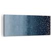 ARTTOR Quadri Moderni su Tela 120x50 cm Stampe da Parete Astratto Arte - 5094 | Sfondo Blu D'oro Quadro Decorativo Grande 1 pezzo Soggiorno Camera da Letto Arte da Parete Decorazione da Parete ARTTOR