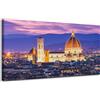 GP TONER Quadro su tela Architettura Firenze Notte 120X60