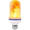 Ecoodisk Bulbola sfarfallante LED Effetto Fiamma Fiamma del Fuoco Electric Bulb E27 Bulbo 4 modalità di 4 modalità (Fiamma+Respirazione+Continuo+Invertito),1,E27