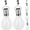 UPKOCH 5 Pz Lampadina Solare Luci Esterne Per La Casa Lampadine Al Coperto Lampadine a Led Lampadina a Led Luce Da Campeggio a Led Lampada a Sospensione Addominali Portatile