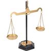 BSTCAR Decorazione Bilancia in Metallo Bilancia Bilancia Giustizia Legge Bilancia Decorazione Bilancia Misura Ornamento per Ufficio Domestico