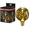OSRAM Lampada LED in vetro DECOR FLAT elettrica retrò piccola oro E27 | DECOR LED FLAT LAMP 3.5W 827 E27 Non-DIM, LED Lamps, Oro, 25000 h, confezione da 1