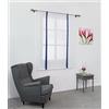 SIMPVALE Tenda a Pacchetto Blu Scuro 80 x 120cm 1 Pezzo per Cucina | Tende per Interni Leggere ed Eleganti, Tende Semitrasparenti con Protezione della Privacy per Camera da Letto e Salotto