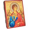 NKlaus Angelo custode, icona cristiana in legno 16x12,5cm fatta a mano Angel Hranitel 37029