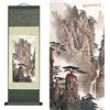FOVNOT Asiatico Decorazione Parete，Pittura Cinese Quadro Verticale Arazzo da Parete，Bellissimo Seta Pergamene Quadri Verticali Lunghi Usato per Decorazioni Parete Camera da Letto