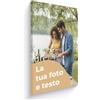 Cimpress Tela Personalizzata con Foto, 50 × 70 cm, Verticale | Personalizzabile con immagine o testo, decorazione da parete per casa o ufficio, artwork moderno, regalo personalizzato