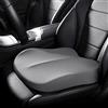 PRELGOSP Cuscino Auto Guidatore Rialzo Ergonomico, Cuscino Sedile Auto Guidatore Sedile Rialzato Portatile in Memory Foam, Cuscini Sedile Auto a Cuneo per Adulti Auto, Divano e Poltrona,Grigio
