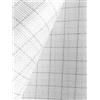 Aidalux Tela Aida con Griglia Easy Count 14 e 18 ct Ideale per Schemi Punto Croce colore Bianco (55x50cm., 18 ct - 7 punti/cm)