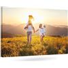 colorland. Stampa foto online su tela qualità professionale per ogni occasione (100x70 - Formato orizzontale) Canvas personalizzato, Fotoregali
