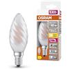 LEDVANCE Minikerzenform - Lampada LED dimmerabile, 3,4 W, colore: Bianco caldo