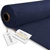DreamRoots Tessuto Velluto a Coste al Metro, Blueberry Pie, 1 m | Stoffa velluto per tappezzeria, scampoli velluto al metro, 380 g/m², 140 cm, divani, cuscini, arredo