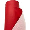A-Express Strutturato Tessuto Ecopelle Materiale Granulato Morbida Finta pelle Vinile Materiale - Rosso Mezzo Metro (50cm x 140cm)