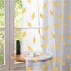 CYCMACO Tende Per Interni Moderne In Voile, 2 Pezzi 140x280cm, Voile Semi Trasparenti Tende Con Ricami, Tenda Con Occhielli, Per Soggiorno Camera Cameretta Balcone Finestra, Giallo