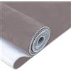 BUERPINKING Tessuto Cielo Auto, 250 cm x 150 cm, Effetto Camoscio, con Dorso in Schiuma di 4 mm, Rivestimento Interno per Auto, Caravan, Barca, Camper, Fai da te