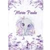 NIBESSER Coperta Personalizzata con Nome Plaid Personalizzato Comodo Morbido Coperta Pile Caldo Invernale Idea Regalo per Natale Matrimonio Compleanno Anniversario, Elefante Viola, 76x100cm