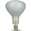 V-TAC LEDLUX Lampada Led Filamento E27 R125 Riflettore 8W Dimmerabile Triac Dimmer In Vetro 600lm 110 Gradi (Bianco Freddo 6500K)