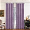 Ystyle Tende Oscuranti per Interni 2 Pezzi, 140x280 CM, Viola Chiaro | Tende con Anelli Velluto Moderne, Tenda Termica Isolante Freddo e Caldo, Curtains Ideali per Camera da Letto e Soggiorno