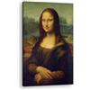 Artenor Quadro Leonardo da Vinci La gioconda, 20 x 30 cm - Made in Italy, Quadri Moderni Soggiorno, Camera da Letto, Cucina, Poster da Parete, Decorazioni Casa, Stampe Quadro su Tela Grandi Dimensioni